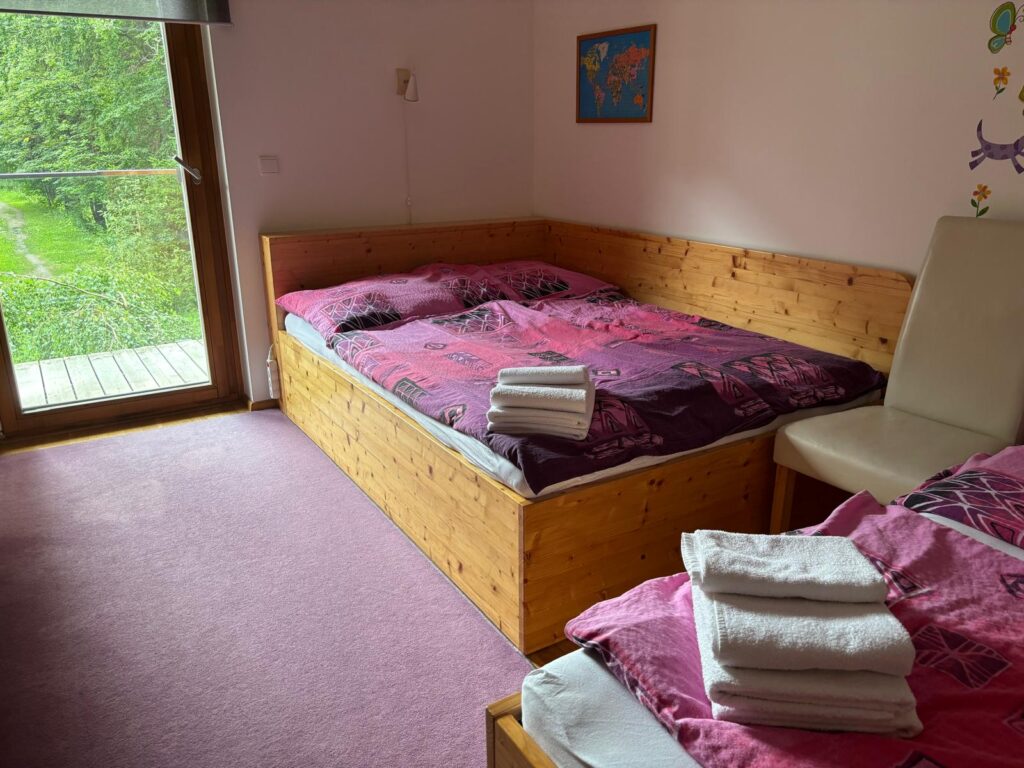 Apartmán Špindlerům mlýn - ložnice
